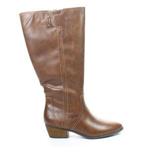 Dr. Scholl's Womens Brilliance Brown Fashion Boots Size 8 Medium (B, M)